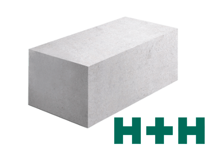 Газобетон Н+Н D500 375х250х625 мм